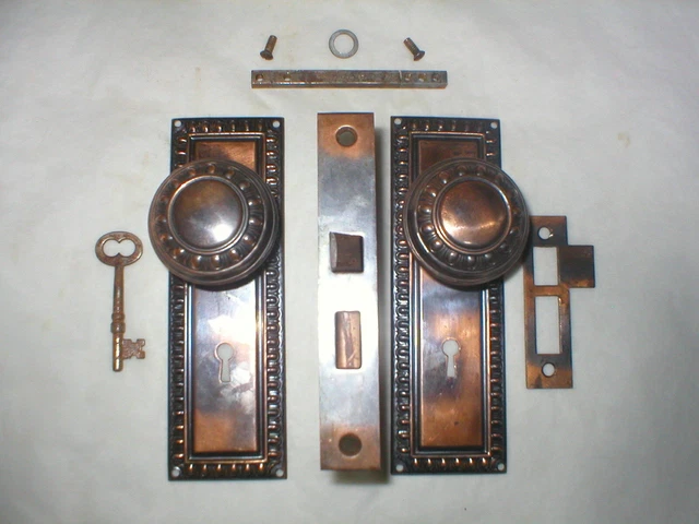 Antique Victorian Era Door Hardware