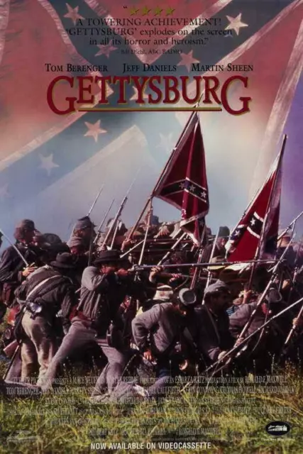 399081 Gettysburg Film Jeff Daniels Martin Sheen WALL PRINT POSTER DE