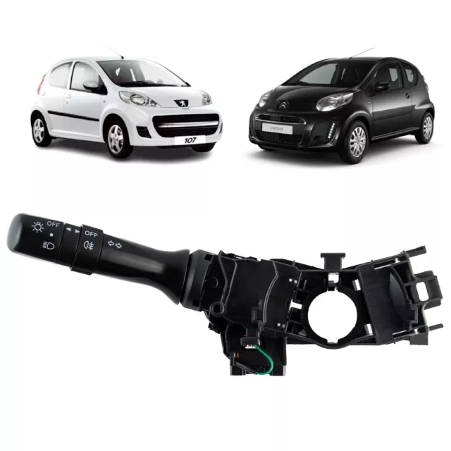 Commodo clignotant pour Peugeot 107 de 2005 à 2014