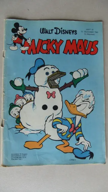 Micky Maus Heft Nr. 50 / 1962