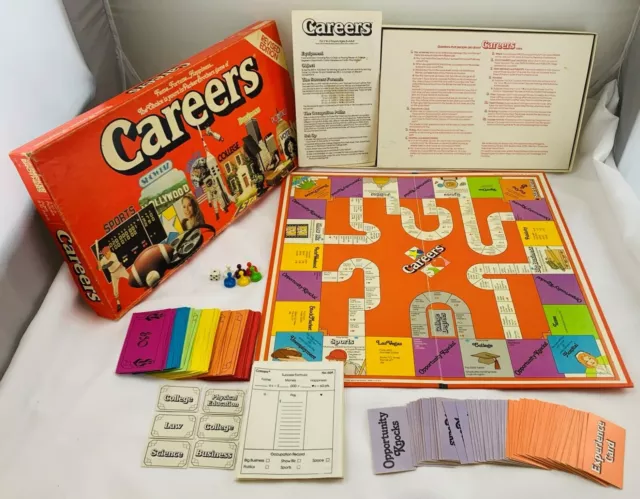 1979 Careers Game Revised by Parker Brothers Complete Very Good Cond FREE SHIP