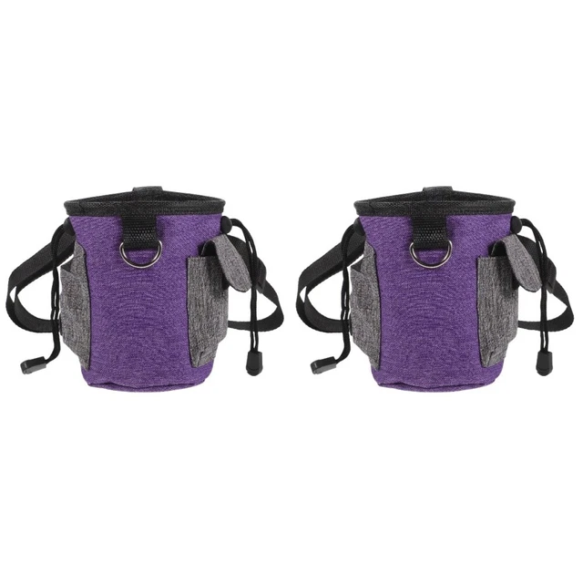 2 piezas bolsa de tratamiento para perros Oxford tela reutilizable para perros