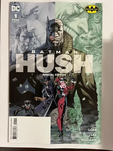 BATMAN #1 HUSH BATMAN DAY SPECIAL EDITION DC COMICS 2022 Loeb Jim Lee