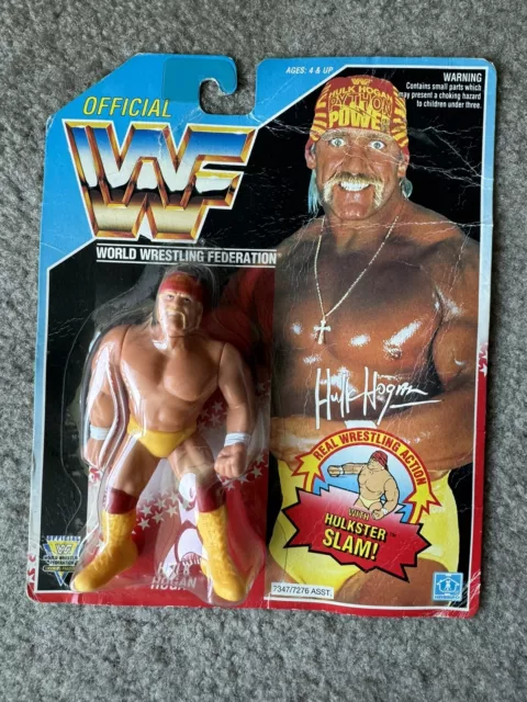 1992 Hasbro WWF WWE Hulk Hogan Series 5 w/Hulkster Slam!