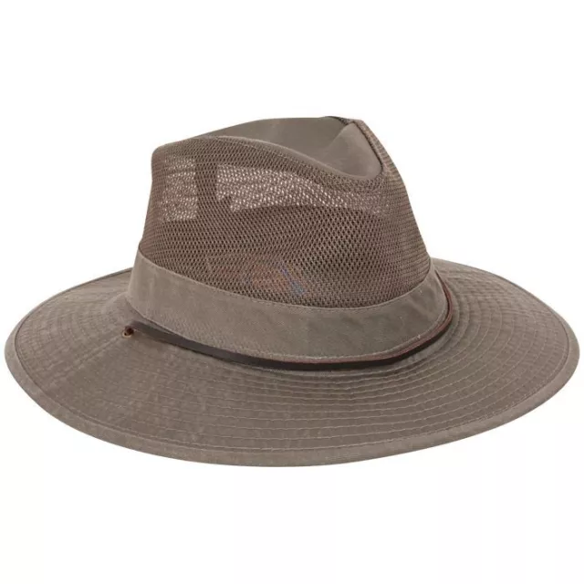 DORFMAN PACIFIC BIG Brim Safari Hat Olive Large 864WM-OLIVE-L $51.67 ...