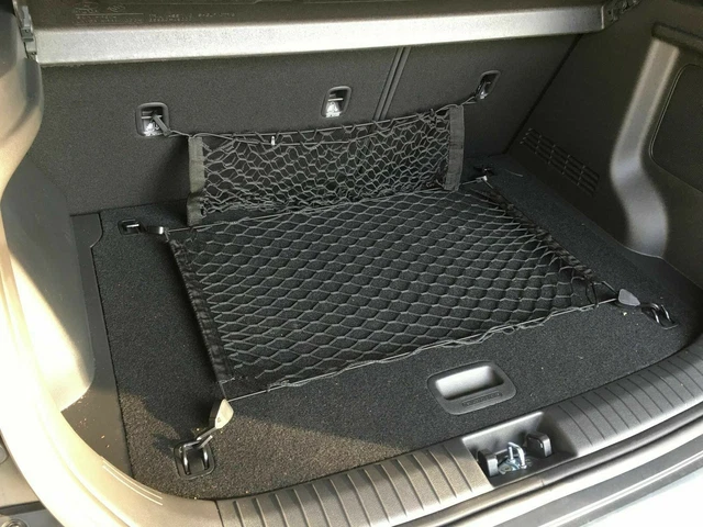 Rear Trunk Envelope + Floor Style Cargo Nets for HYUNDAI KONA 2018-2023 New