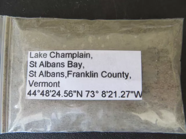 Vermont Lake Champlain Sand Sample