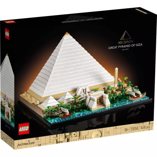 LEGO® Architecture 21058 - Cheops-Pyramide Bauset Modell Sammeln für Erwachsene