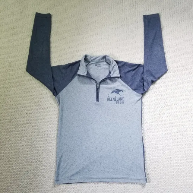 Keeneland Racetrack KY Gear for Sports Mens Blue Pullover Size Med Horse Racing