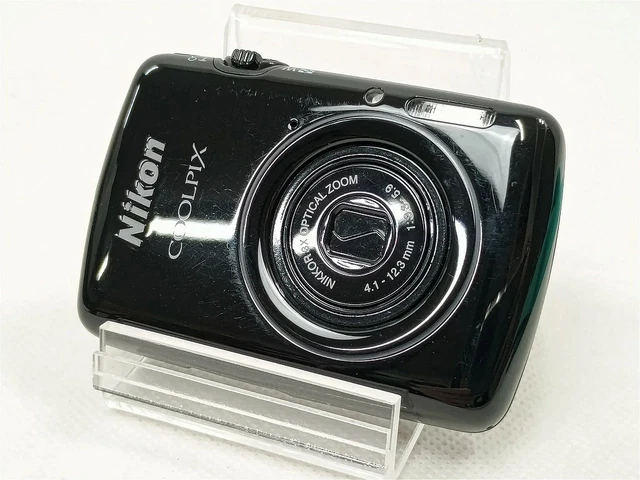 Nikon COOLPIX S01 ブラック Amazon | Nikon デジタルカメラ COOLPIX S01 超小型ボディー