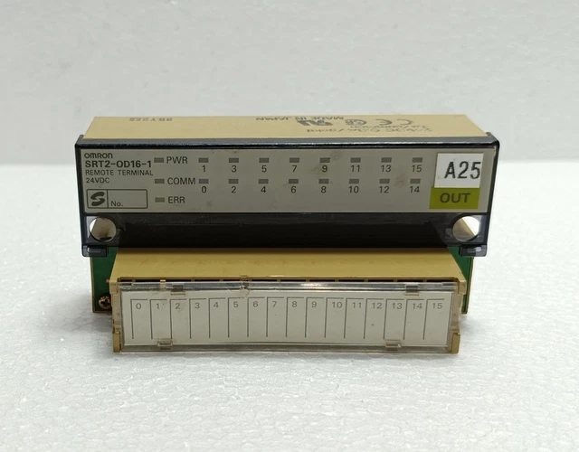 OMRON SRT2-OD16-1 OUTPUT Remote Terminal 16-Point 24VDC PLC Module ...