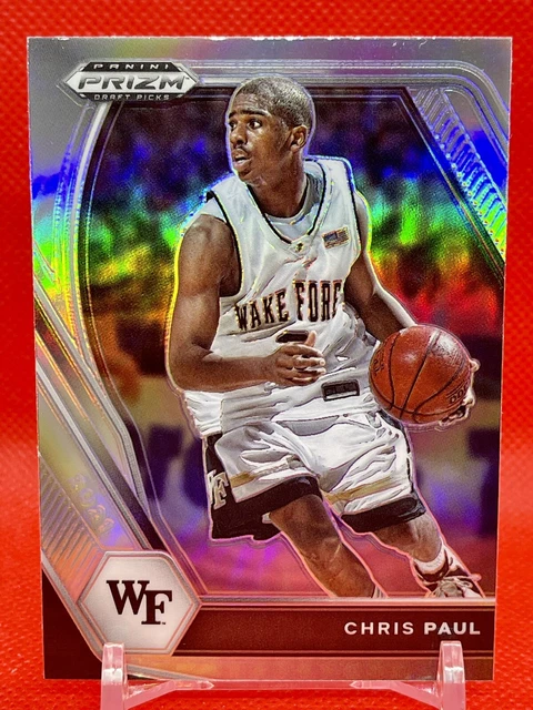 Chris Paul 2021-22 Panini Prizm Draft Picks Silver Prizm #68 Wake Forest 🔥🔥🔥