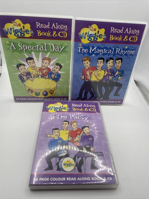 THE WIGGLES READ Along Book & CD - A Special Day / The Magical Rhyme ...