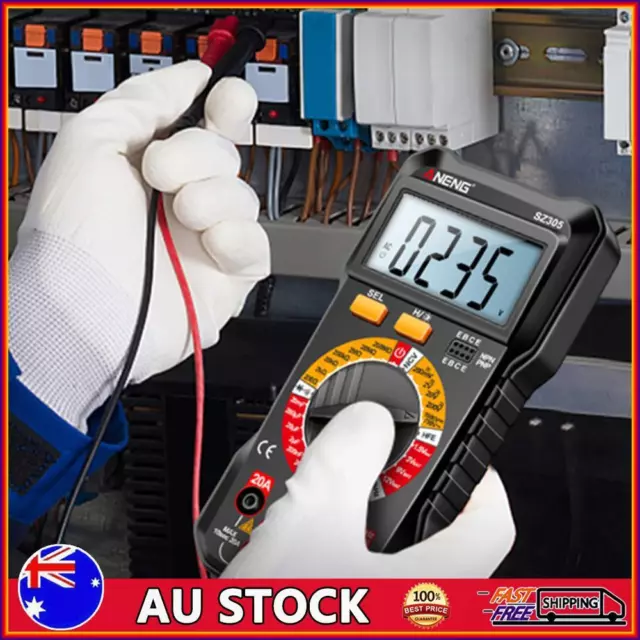 Large Screen Votage Current Ohm Test Tool AC/DC Voltage Tester Electrical Tools