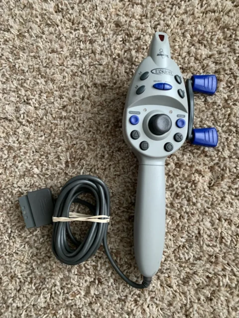 INTERACT FISSION FISHING Controller For Sony PS2/PS1 Rod & Reel