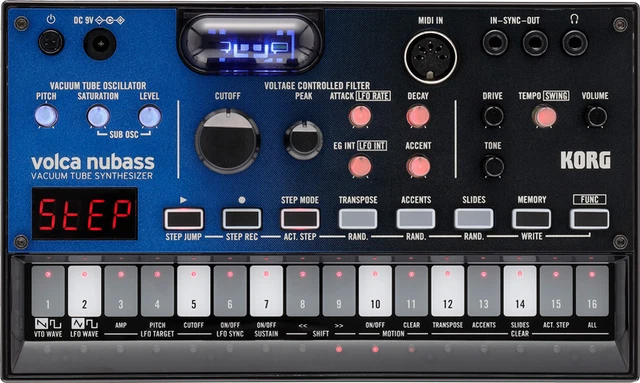 Korg Volca Nubass | Monophones Bass Synthesizer-Modul  | OVP & NEU