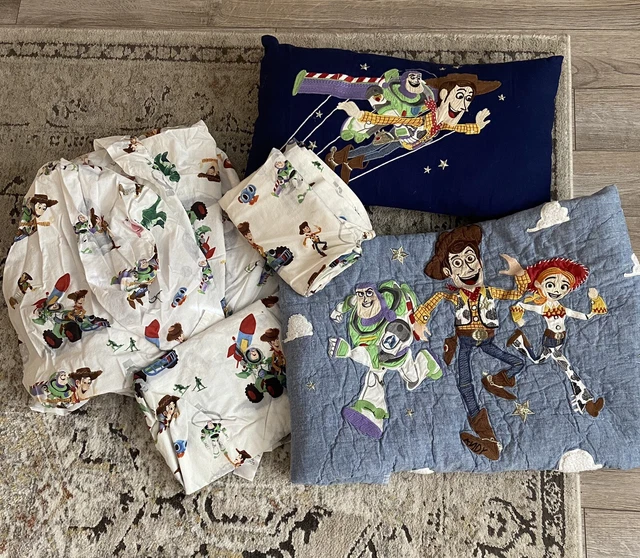 Pottery barn deals toy story sheets