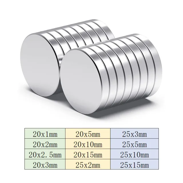 6mm Super Mini Round 5mm 1mmStrong imanes de neodimio potentes