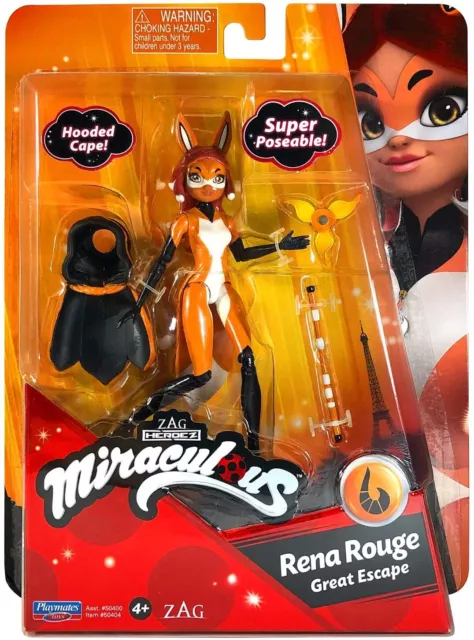 Miraculous Ladybug - Poupée mannequin 26 cm Rena orange - BANDAI