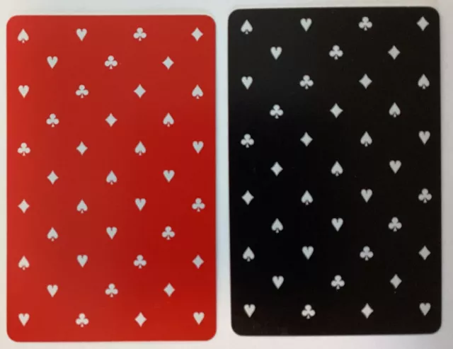 Pips 2 Vintage Single Swap Playing Cards Pair Ace Spades