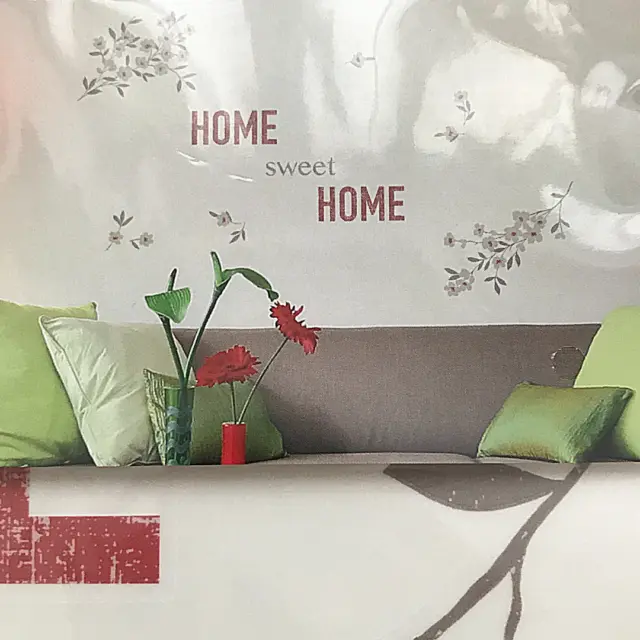 Wall Art Wall Stickers Home Sweet Home Fine Decor New  WS42006
