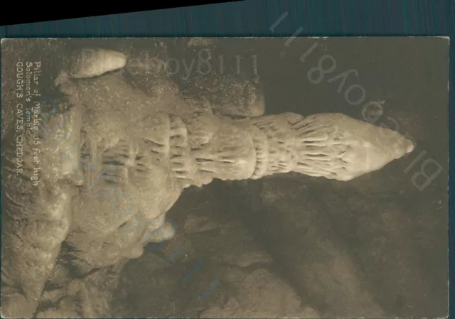 Cheddar goughs caves pillar of marble solomon's temple william gough