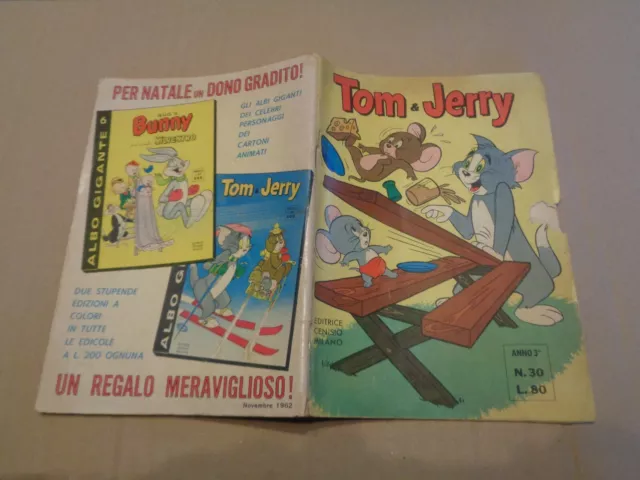 Tom & Jerry N° 30 -  Editrice Cenisio - 1962 - Buono -