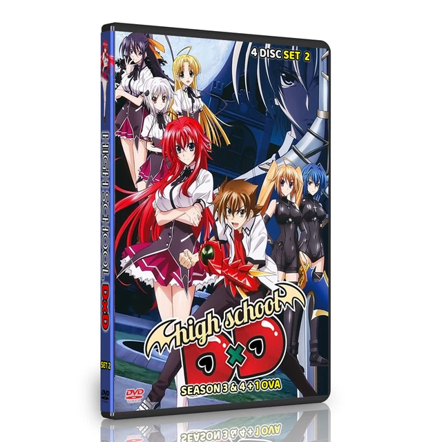 DVD ANIME HIGH School DxD Uncut Season 1-4 Vol. 1-49 End + 4 OVA