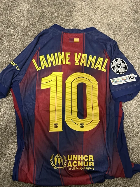 LAMINE YAMAL | UCL Junior home maillot 25/26 FC Barcelona – Barça