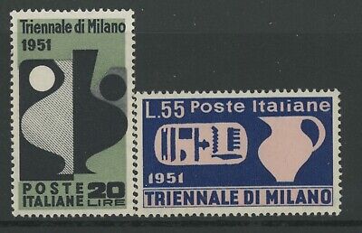 Italy, Mint, #582-83, Og Nh, Cs/2, Clean, Sound & Centered