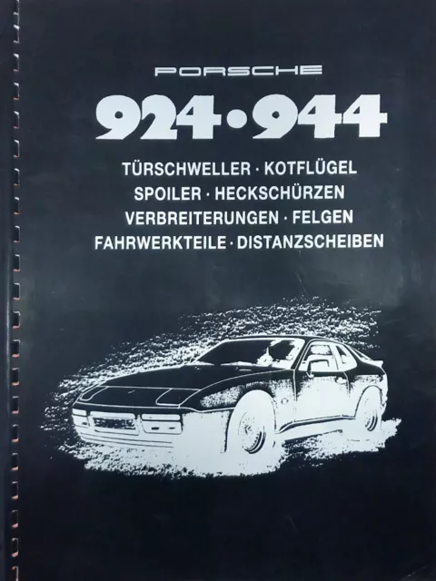 Top-Rarität: Prospekt / Brochure Niehoff Porsche 924 / 944 von Mitte 80er