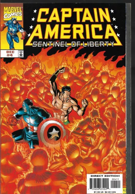 CAPTAIN AMERICA - SENTINEL OF LIBERTY #4 - Back Issue