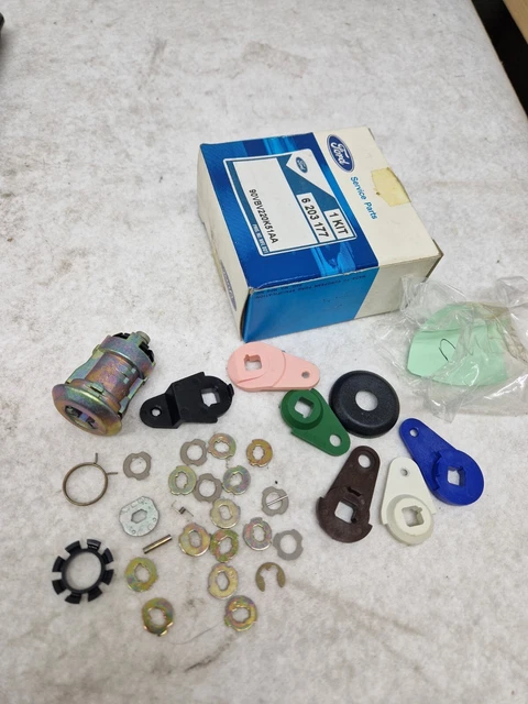 ORIGINAL FORD OE Reparatursatz Schliesszylinder Door lock repair kir ...