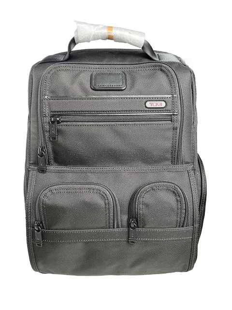 TUMI Gen Brief Pack Large Ballistic Nylon Business Backpack 126163 Black