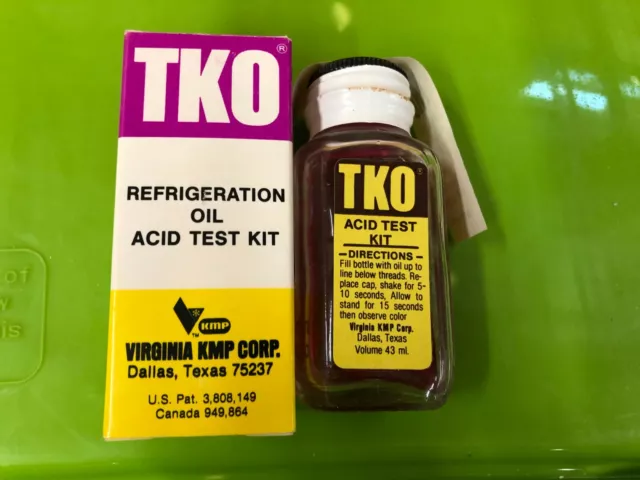 Virginia KMP TKO Acid Test Kit Qty. 1