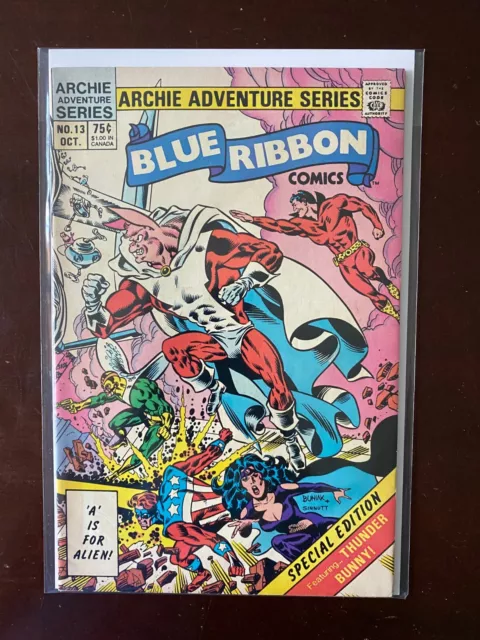 Blue Ribbon Comics lot 9 different from #2-13 8.0 VF (1983-84 Archie) 2