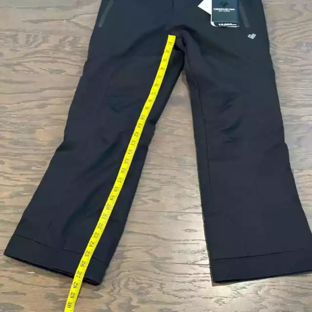 OBERMEYER GIRLS' BROOKE Insulated Ski Pants Black Size Large 14-16 NEW ...