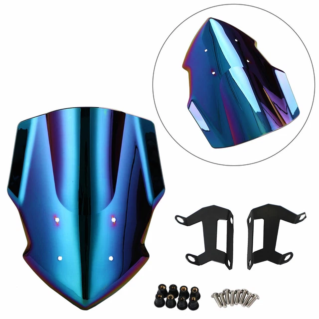 Pare-brise Sport Avec Déflecteur D'air Et Support Pour YAMAHA MT-07 MT