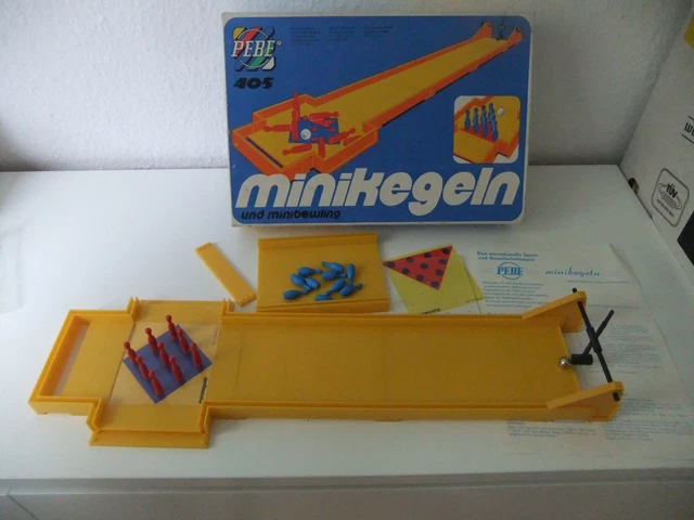 DDR  #   Pebe 405 Minikegeln Spiel #