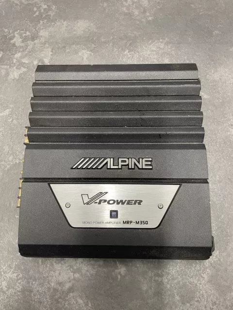 Alpine MRP-M350 Mono Power Amplifier
