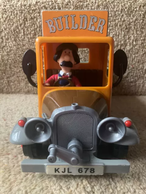 Postman Pat Toy Figure - Friction Builders Truck with Ted Glen - Series One.