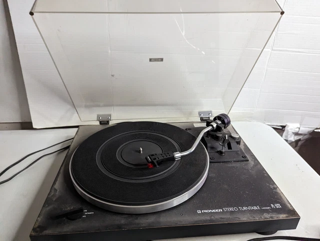 *FOR PARTS* PIONEER STEREO TURNATBLE MODEL PL-512X / VINTAGE Doesn't Play *FOR PARTS* PIONEER STEREO TURNATBLE MODEL PL-512X / VINTAGE Doesn't Play
