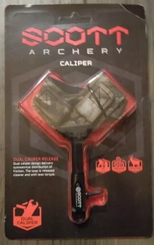 Scott Archery  Caliper Bow Release Buckle Strap Realtree Camo