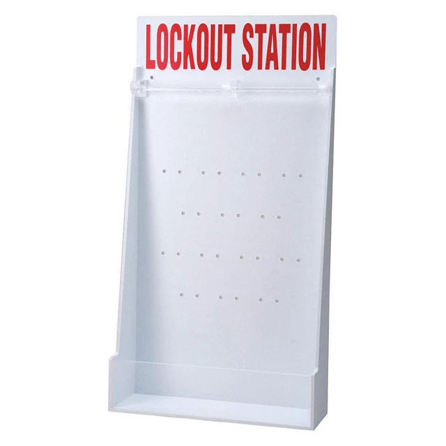 BRADY 50997 Lockout Station,Unfilled,18 In H