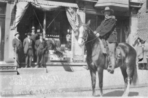 Uncle Joe Wallings Horse Travel Frederick Maryland MD Reprint Postcard Uncle Joe Wallings Horse Travel Frederick Maryland MD Reprint Postcard