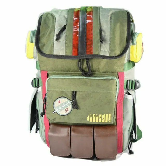 Star Wars Boba Fett Backpack Laptop Bag School Bag Travel Outdoor Bag Gift