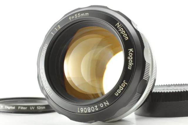 [Near MINT] Nikon Non-Ai NIKKOR-S Auto 55mm f/1.2 MF Prime Lens From JAPAN