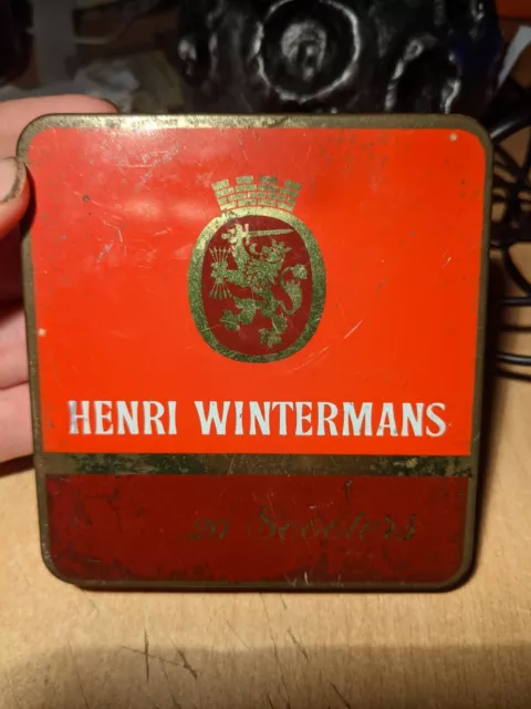 Vintage Collectors Henri Wintermans Cigar Tin Scooters