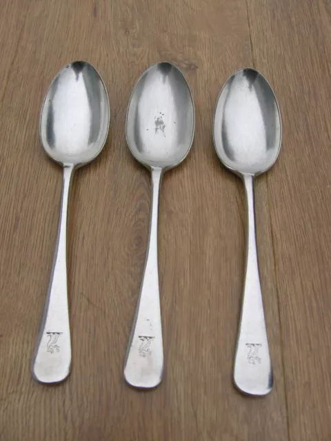 Silver Plated Serving Spoons Old English Mappin & Webb