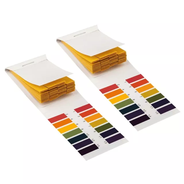 2 Set 160 Strips 1-14  Litmus   Test Strips Water  Soil  Test  Strips with7686